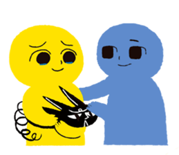 Depressy Trouble sticker #15878844