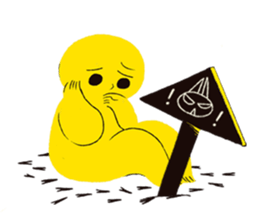 Depressy Trouble sticker #15878845