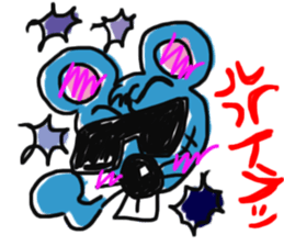 mouse cheese sticker #15878902