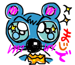 mouse cheese sticker #15878913