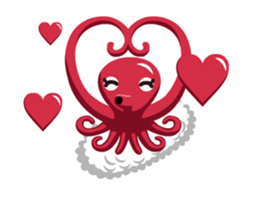 Sushi transforms sticker #15878995