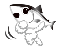 Sushi transforms sticker #15879001