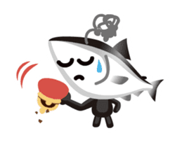 Sushi transforms sticker #15879009