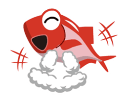 Sushi transforms sticker #15879021