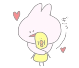 USAPYON&hiyoko sticker #15879062