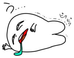 Soft Wisdom Tooth Sticker sticker #15879084