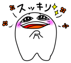 Soft Wisdom Tooth Sticker sticker #15879091