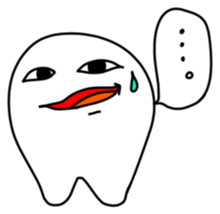 Soft Wisdom Tooth Sticker sticker #15879094