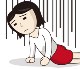 Lazy sister life sticker #15879546