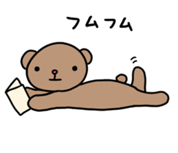 Bear cat sticker sticker #15879690