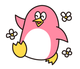 We are cute dog and penguin sticker #15880042