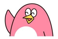 We are cute dog and penguin sticker #15880049