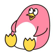 We are cute dog and penguin sticker #15880052