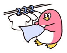 We are cute dog and penguin sticker #15880056