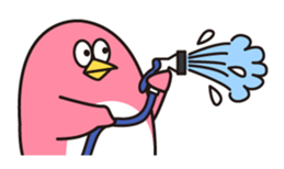 We are cute dog and penguin sticker #15880057