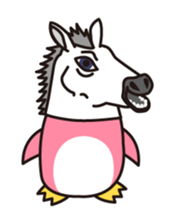 We are cute dog and penguin sticker #15880061