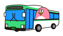 We are cute dog and penguin sticker #15880064