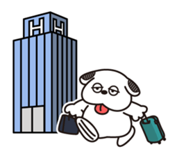 We are cute dog and penguin sticker #15880079