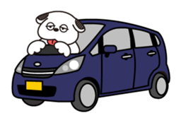 We are cute dog and penguin sticker #15880080