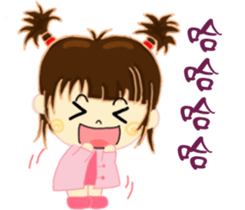 The first episode of Chi Chi Girl sticker #15880216