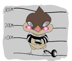 Odd bird : Archey and ARP sticker #15880340