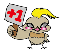 Odd bird : Archey and ARP sticker #15880346