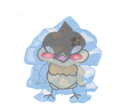 Odd bird : Archey and ARP sticker #15880347