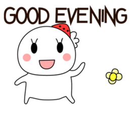 Strawberry fresh cream Daifuku -Eng.- sticker #15880484