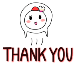 Strawberry fresh cream Daifuku -Eng.- sticker #15880487