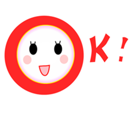 Strawberry fresh cream Daifuku -Eng.- sticker #15880491