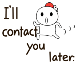 Strawberry fresh cream Daifuku -Eng.- sticker #15880496