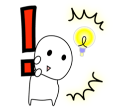 Strawberry fresh cream Daifuku -Eng.- sticker #15880508