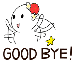 Strawberry fresh cream Daifuku -Eng.- sticker #15880513