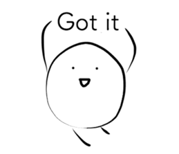 Heart-Warming MARUO English version sticker #15880570