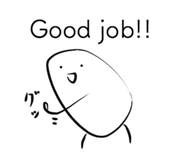 Heart-Warming MARUO English version sticker #15880580