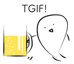 Heart-Warming MARUO English version sticker #15880590