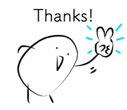 Heart-Warming MARUO English version sticker #15880594