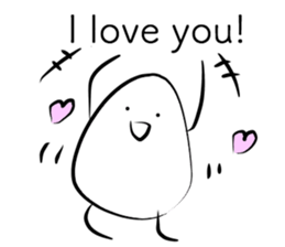 Heart-Warming MARUO English version sticker #15880601