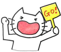 Hokkori-nyan2(encouragement) sticker #15880623