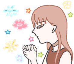 Esther's secret garden. sticker #15881177