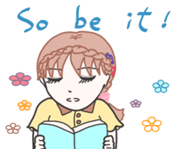 Esther's secret garden. sticker #15881190