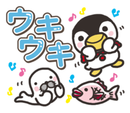 Warmth Penguin 4 sticker #15881735