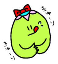 Cucumber love Kappa sticker sticker #15882490