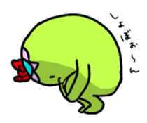 Cucumber love Kappa sticker sticker #15882520