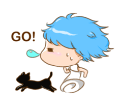 Blue & Black's Life - Move Up sticker #15882814