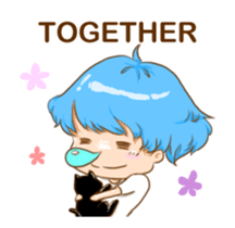 Blue & Black's Life - Move Up sticker #15882816