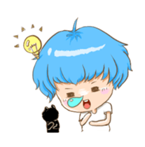 Blue & Black's Life - Move Up sticker #15882827