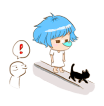 Blue & Black's Life - Move Up sticker #15882832