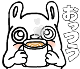 Strange character of the rabbit baby sticker #15882841