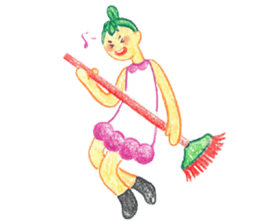 Miss grape2 sticker #15882943